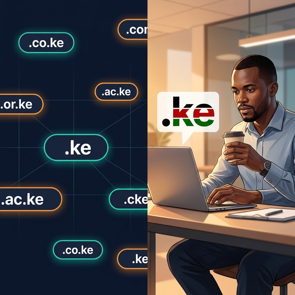Register .ke domain through KENIC accredited registrar HostGuru Kenya